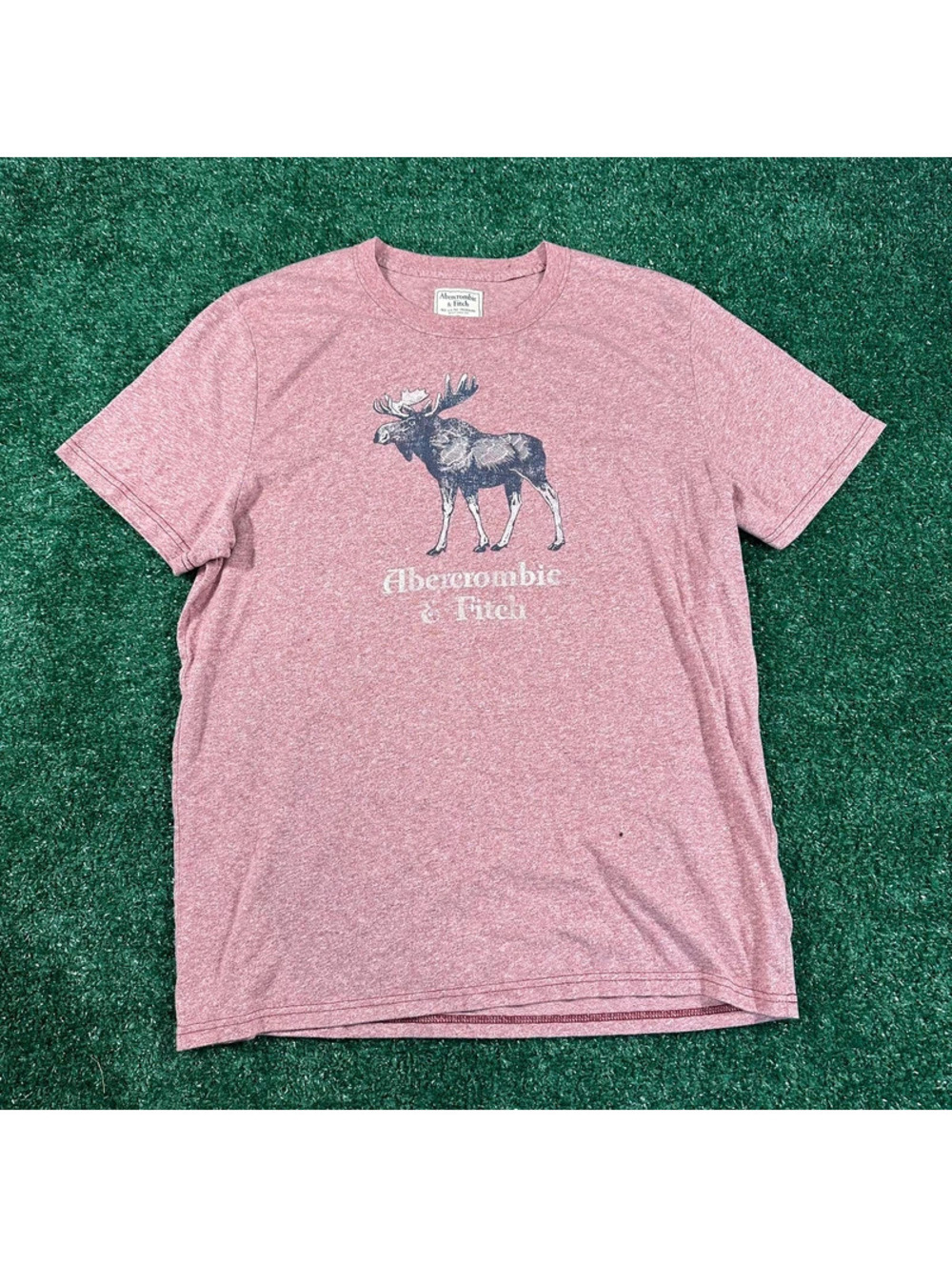 Y2K Abercrombie & fitch red graphic tee size xl men’s